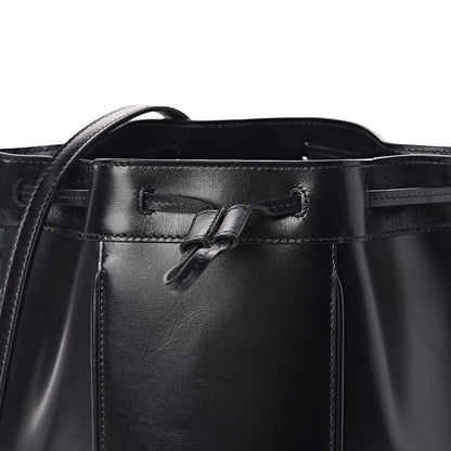 Saint Laurent Smooth Calfskin Medium Talitha Bucket Bag Black 9 of 9