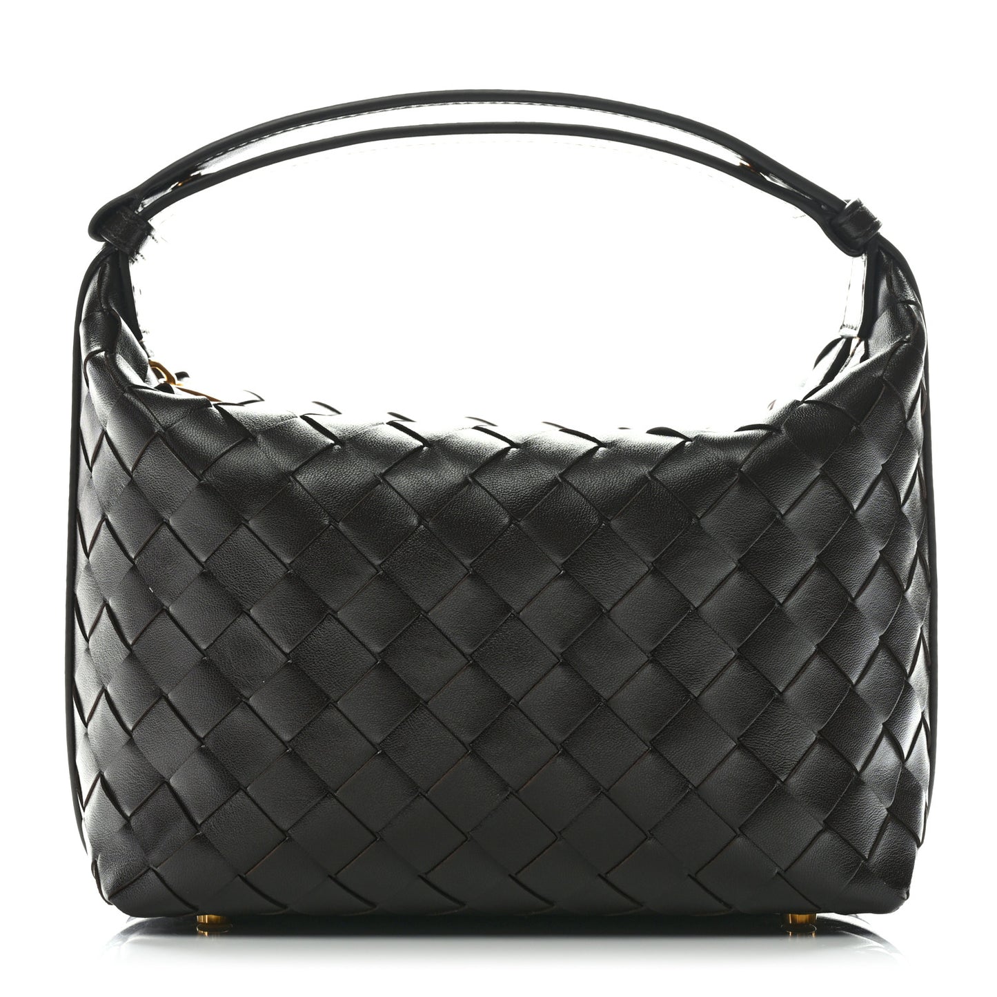 Calfskin Nappa Intrecciato Mini Wallace Fondant