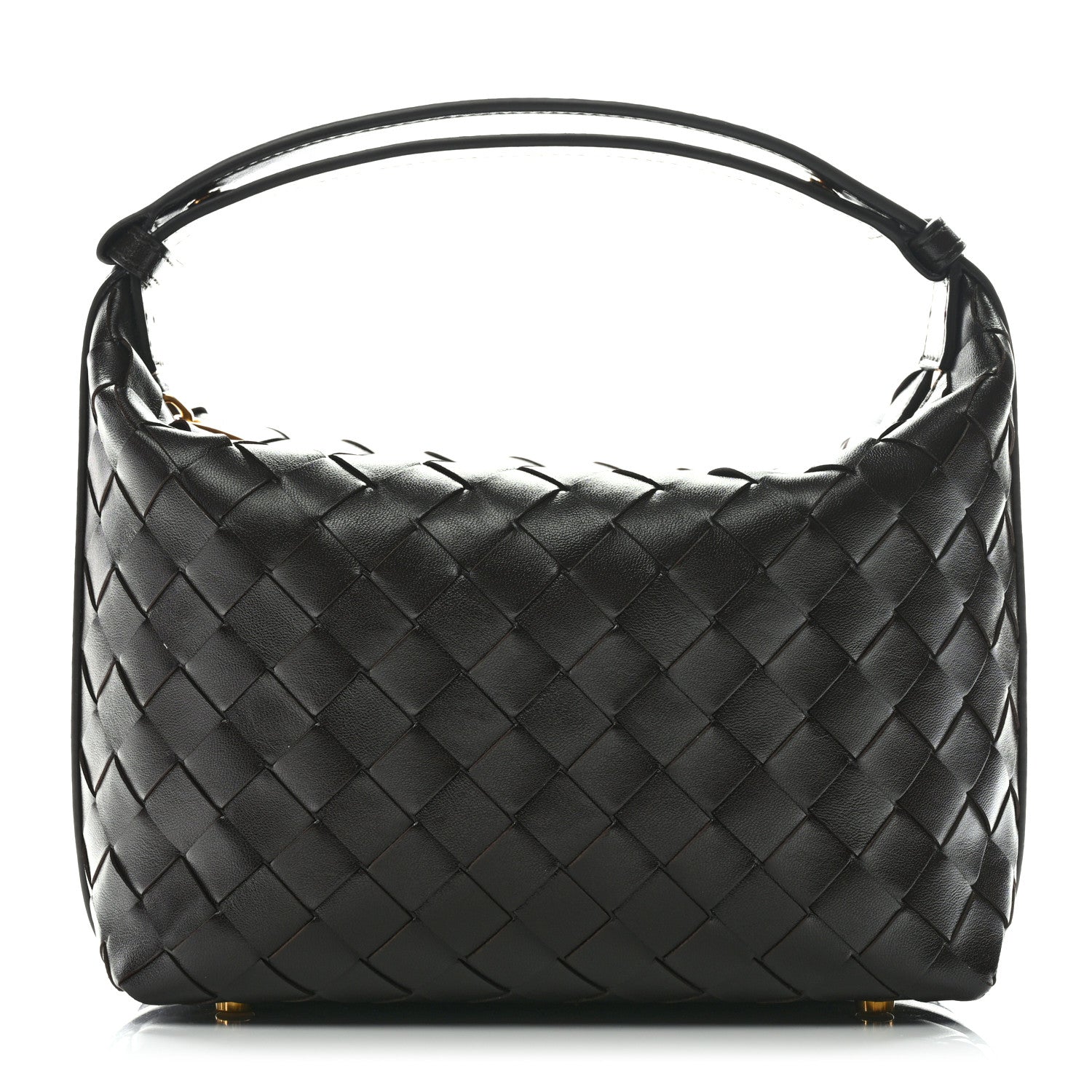 Bottega Veneta Calfskin Nappa Intrecciato Mini Wallace Fondant 1 of 11