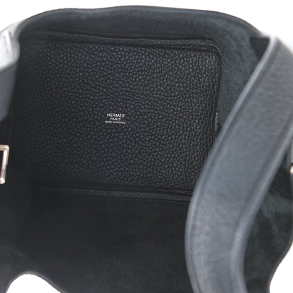 Hermes Taurillon Clemence Picotin Lock 18 PM Black 5 of 11
