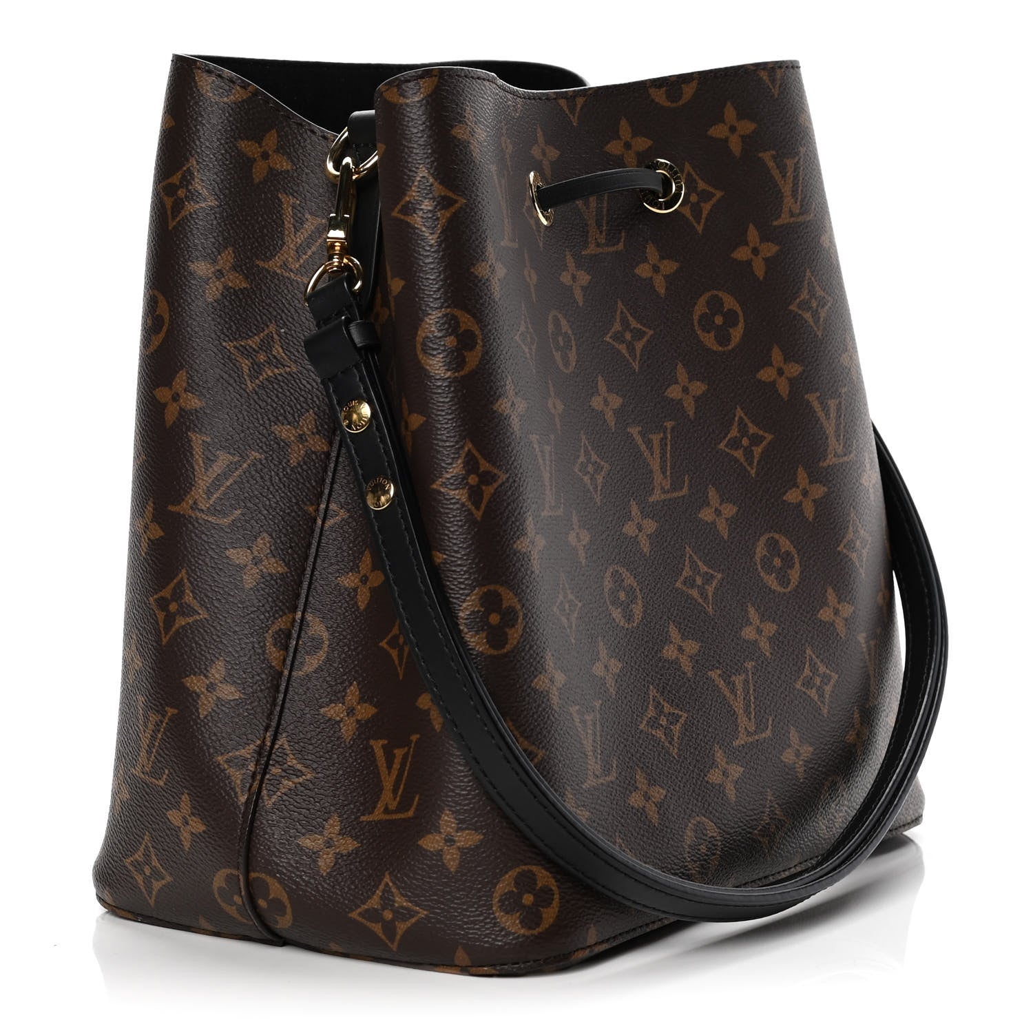 Louis Vuitton Monogram Neonoe MM Black 3 of 5