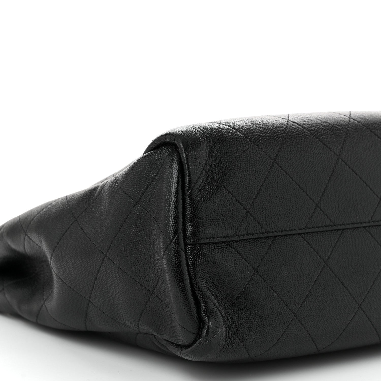 Chanel Caviar Stitched Medium Lady Coco Shopping Tote Black 9 of 12