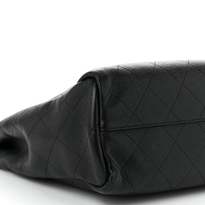 Chanel Caviar Stitched Medium Lady Coco Shopping Tote Black 9 of 12
