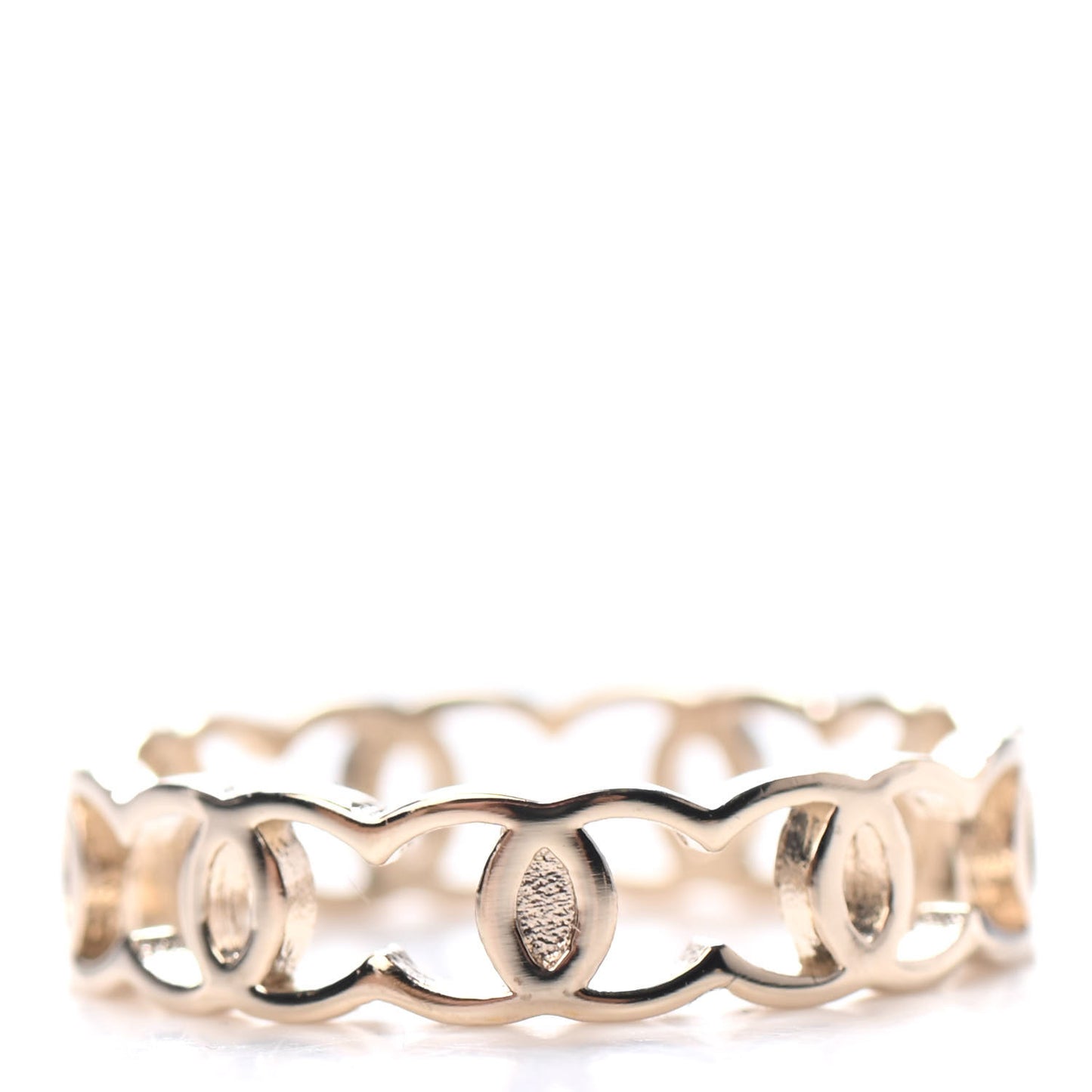 Metal CC Ring 7 Gold