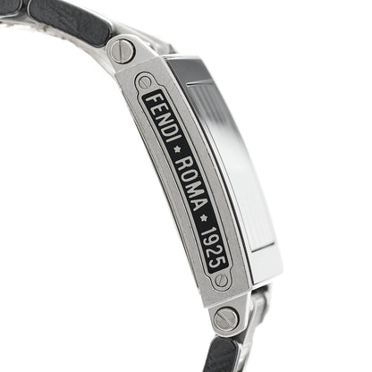 Fendi Stainless Steel Ceramic 30mm Orologi Quartz Watch Black 3 of 5