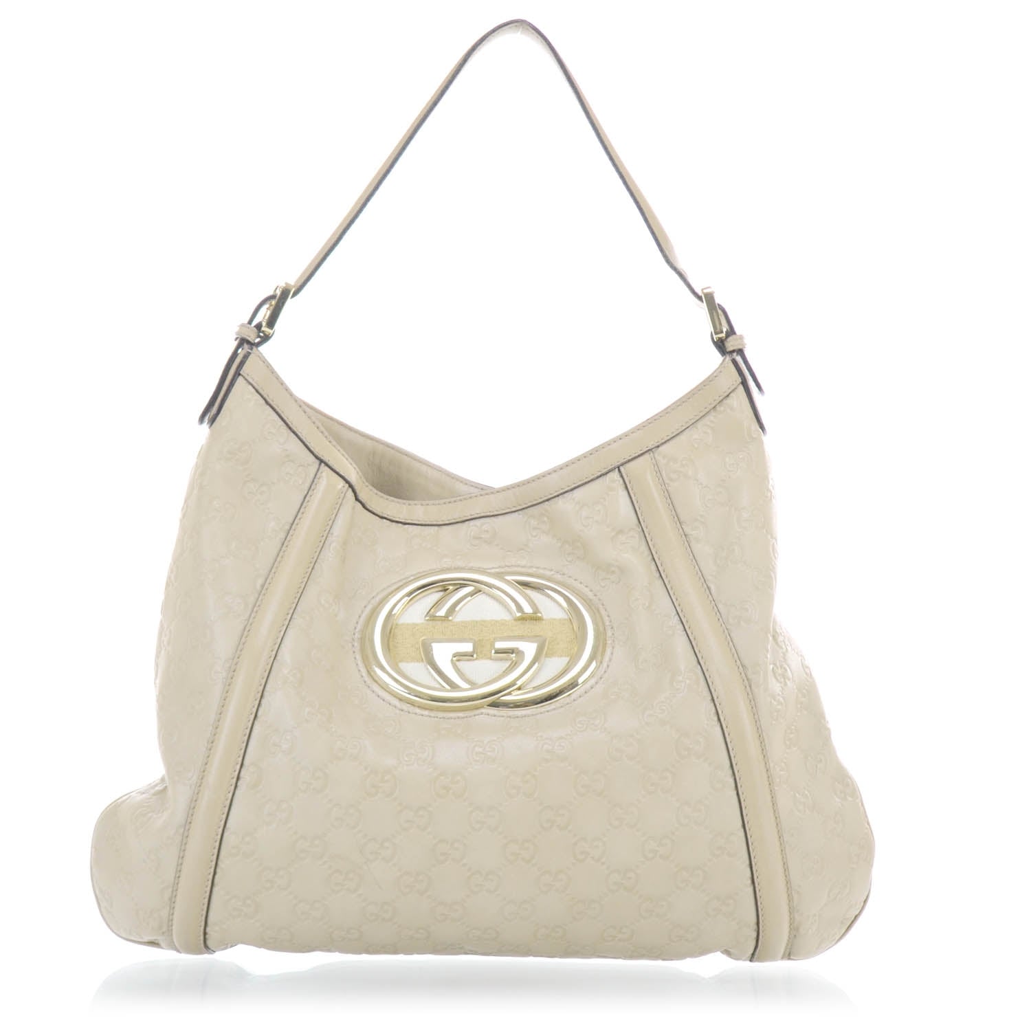 Gucci Guccissima Britt Shoulder Bag 1 of 11