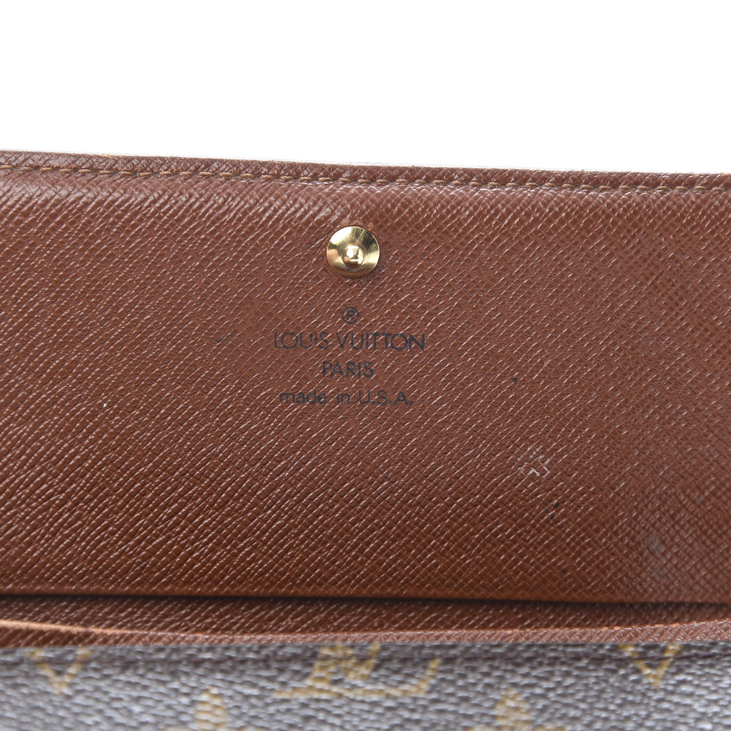 Monogram Porte-Monnaie Billets Tresor Wallet