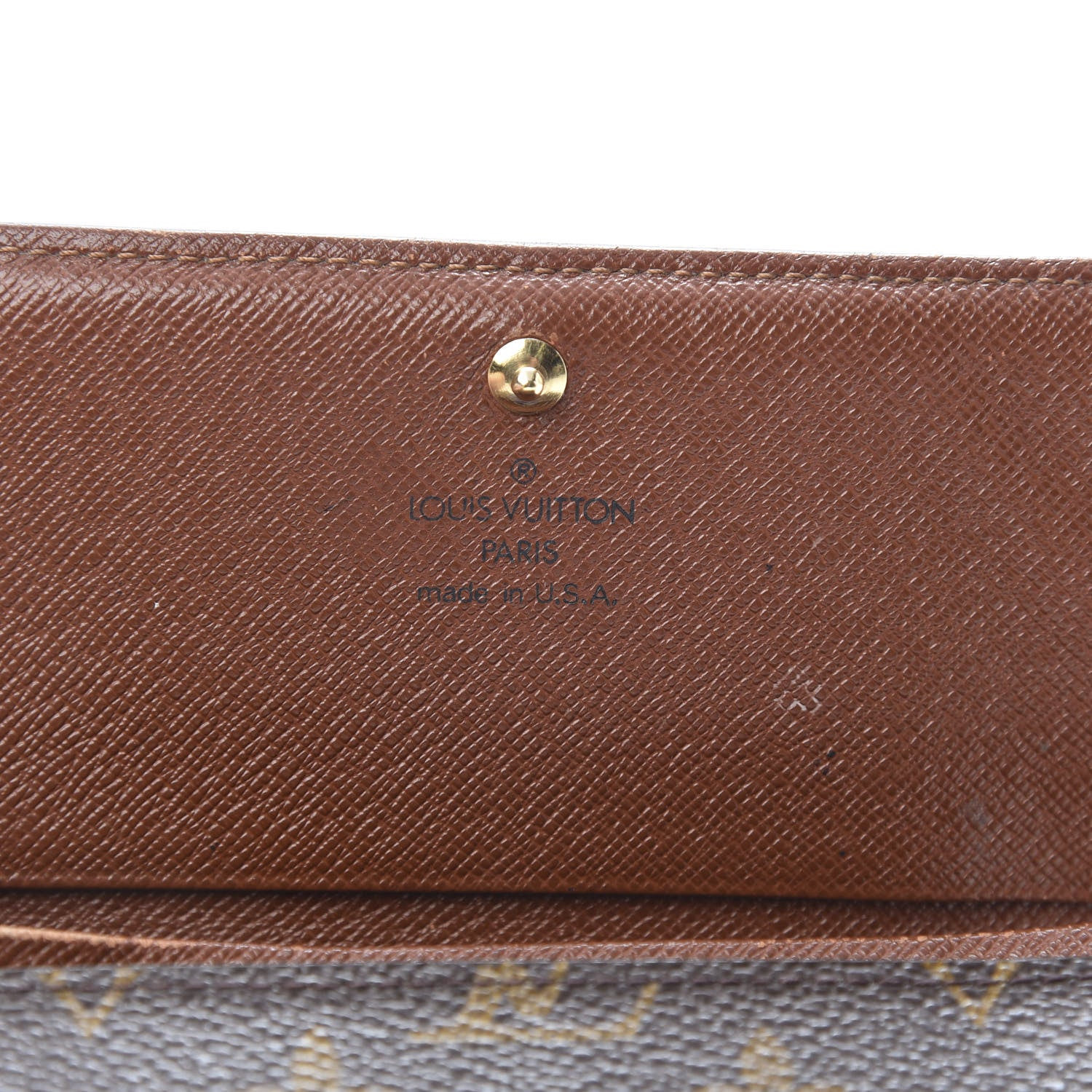 Louis Vuitton Monogram Porte-Monnaie Billets Tresor Wallet 6 of 17