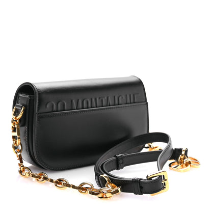 Christian Dior Box Calfskin 30 Montaigne Small Avenue Bag Black 3 of 10