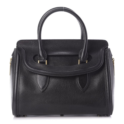 Alexander McQueen Grained Calfskin Small Heroine Black 1 of 9