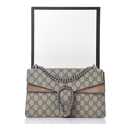 Gucci GG Supreme Monogram Small Dionysus Shoulder Bag Taupe 12 of 12