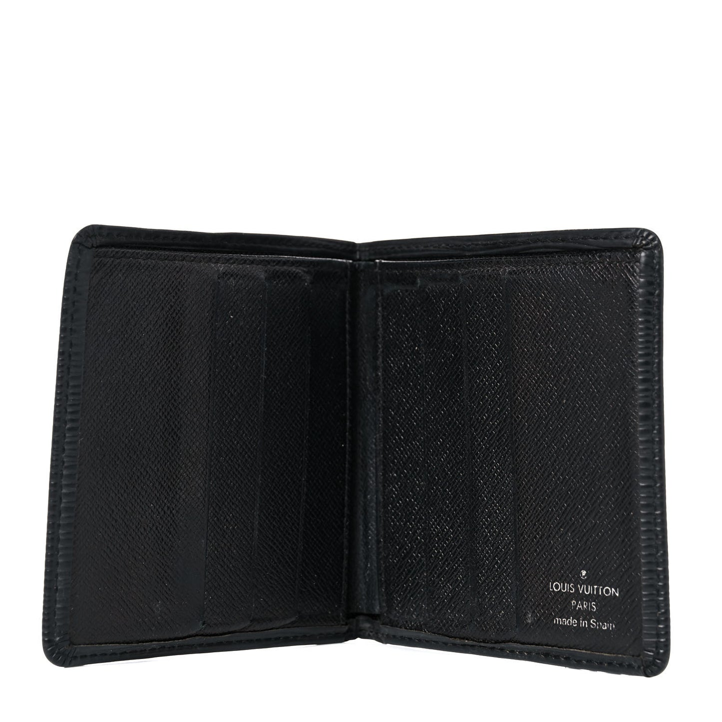 Epi 6 Card Billfold Wallet Black