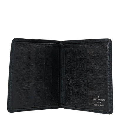 Louis Vuitton Epi 6 Card Billfold Wallet Black 5 of 12