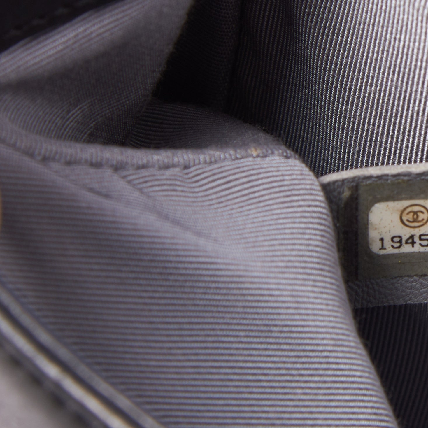 Chanel Calfskin Quilted Medium Boy Flap Black 9 of 9