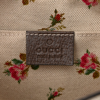 Gucci GG Supreme Monogram Web Neo Vintage Shoulder Bag Beige New Acero Crop 5 of 13