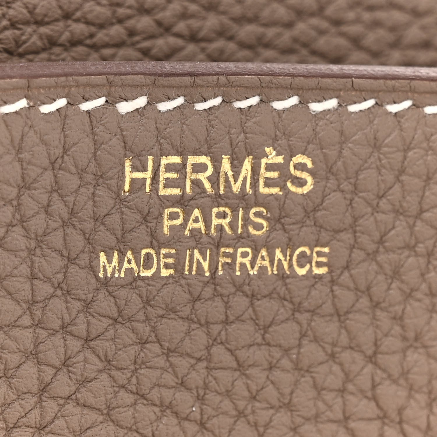 Hermes Togo Birkin 35 Etoupe 6 of 11