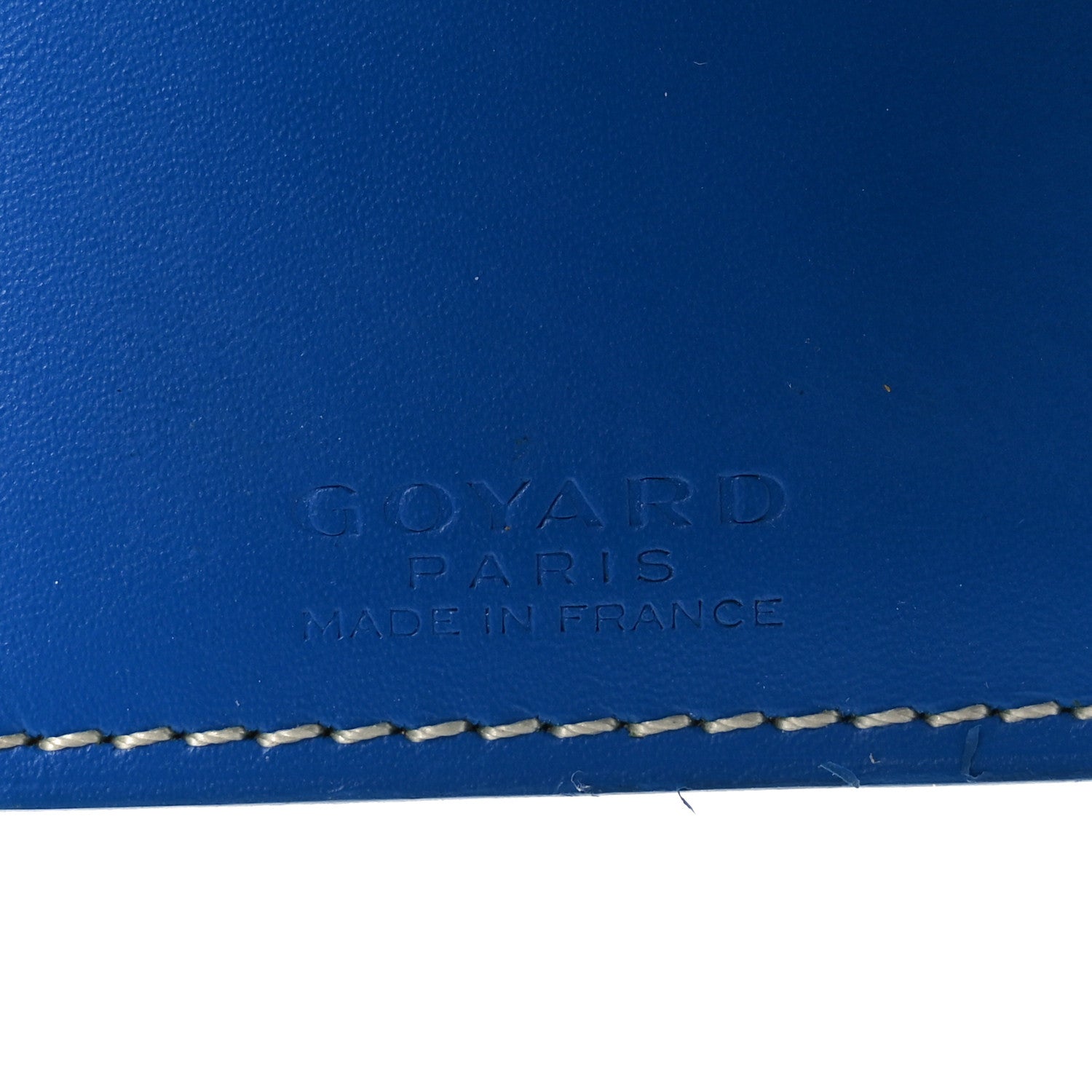 Goyard Goyardine Saint Marc Folding Card Case Sky Blue 6 of 6