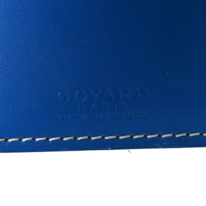 Goyard Goyardine Saint Marc Folding Card Case Sky Blue 6 of 6