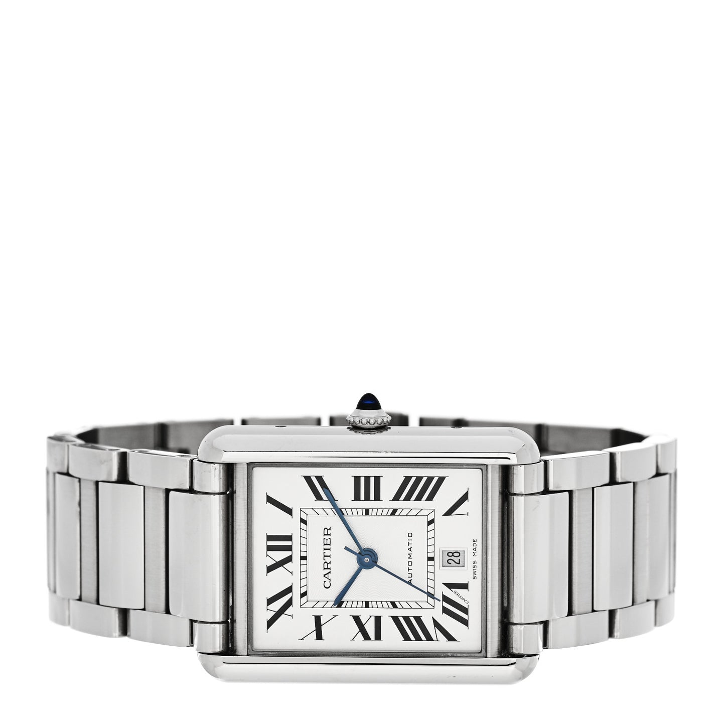 Stainless Steel 31mm Tank Solo Automatic Watch