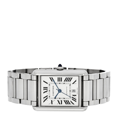Cartier Stainless Steel 31mm Tank Solo Automatic Watch 2 of 5
