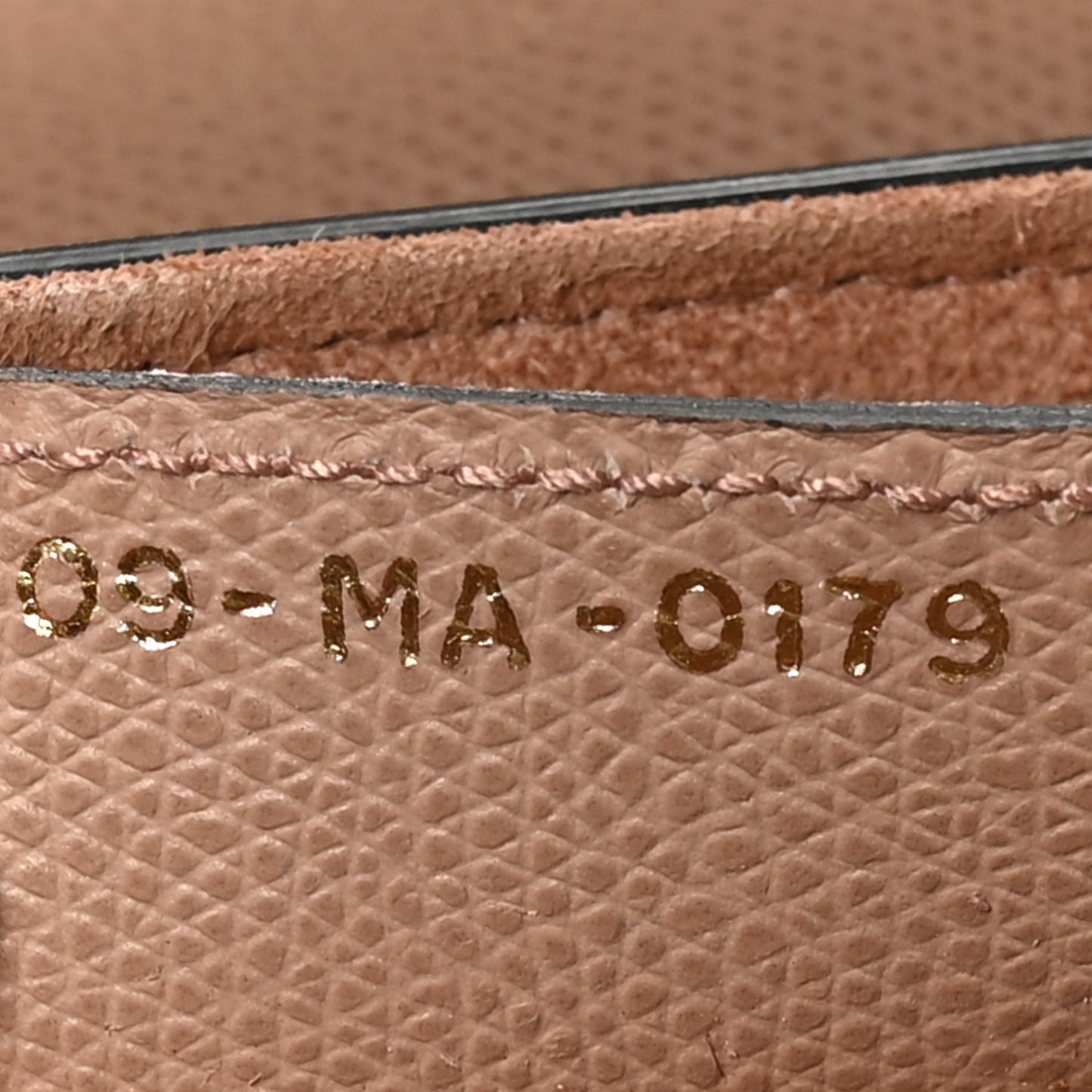 Grained Calfskin Saddle Bag Fard