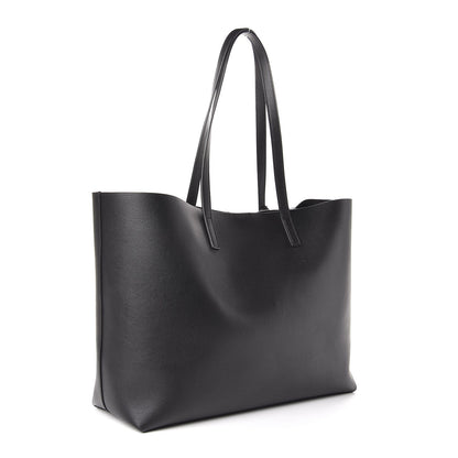 Saint Laurent Calfskin Large Shopping Tote Black 4 of 8