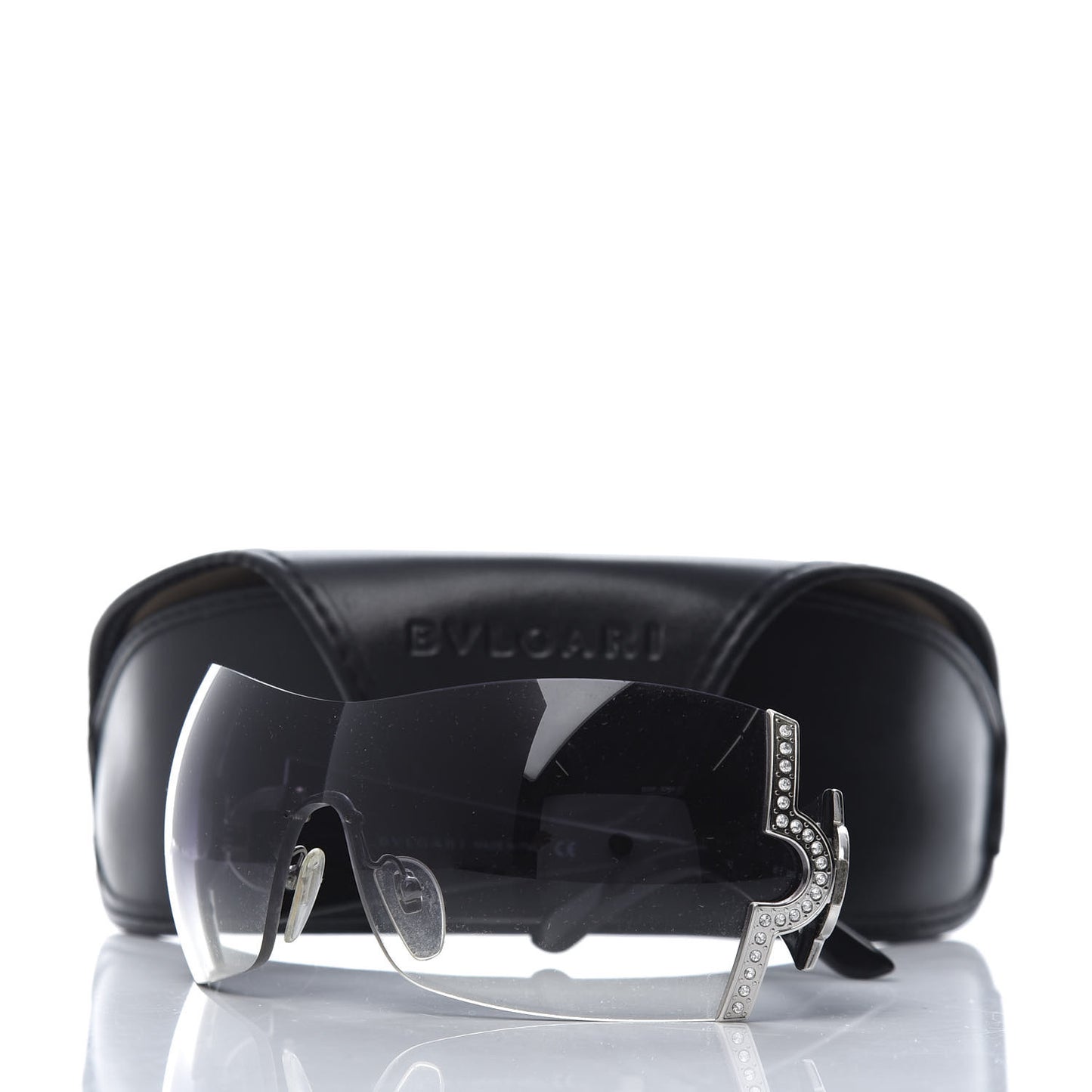 Crystal 651-B Sunglasses Black