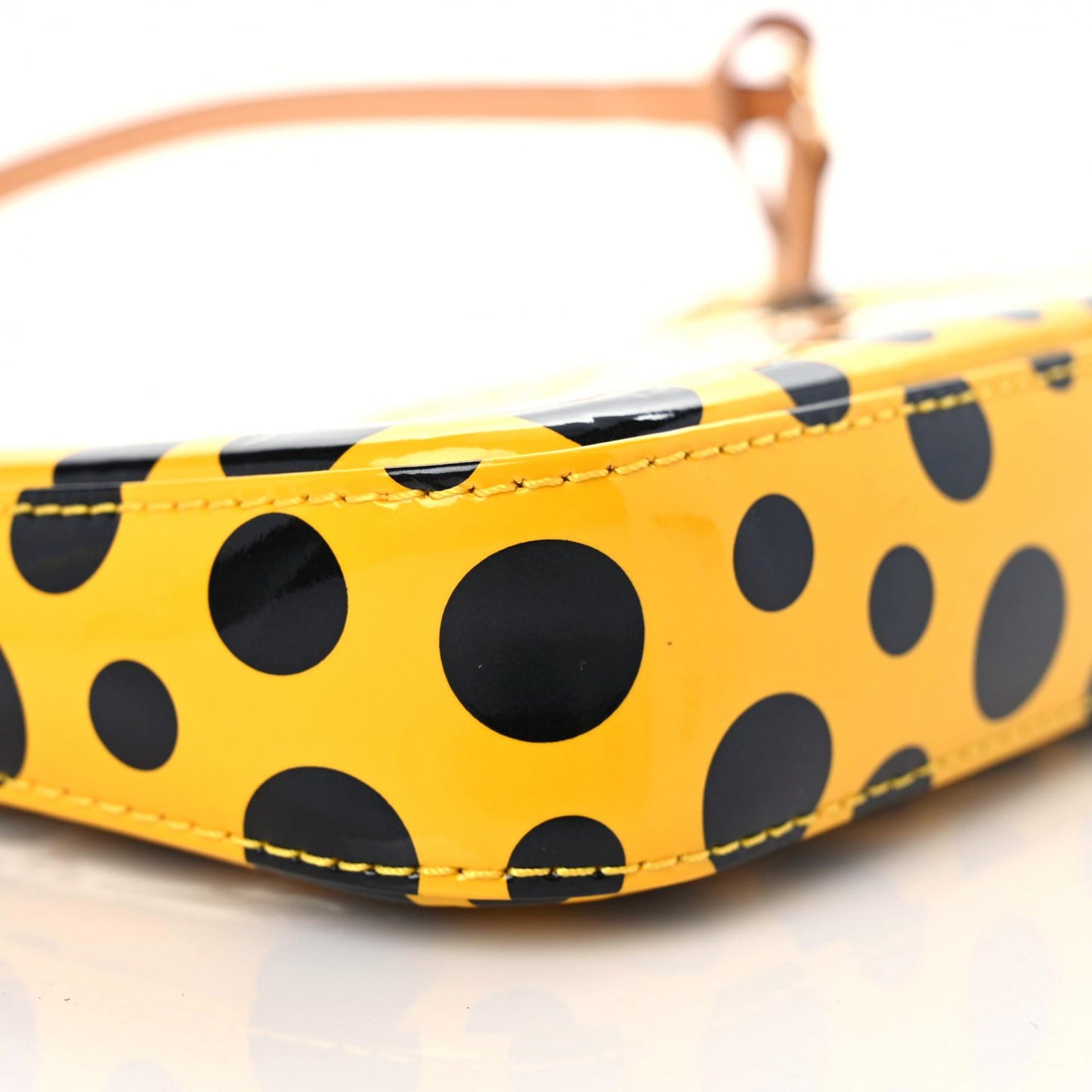 Vernis Kusama Infinity Dots Pochette Accessories Yellow Yellow
