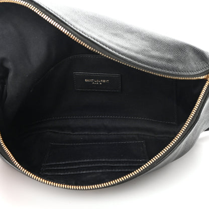 Saint Laurent Grain De Poudre Monogram Belt Bag Black 5 of 14