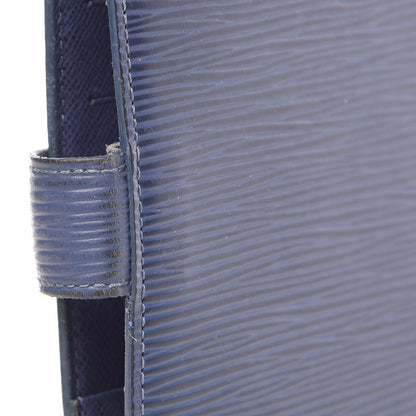 Louis Vuitton Epi Medium Ring Agenda Cover Myrtille 10 of 13