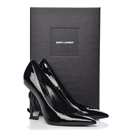 Saint Laurent Patent Opyum 110 Pumps 38 Black 13 of 13