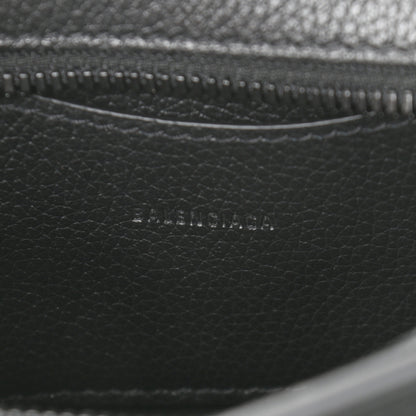 Balenciaga Grained Calfskin Neo Classic Black Hardware Nano City Crossbody Black 6 of 8