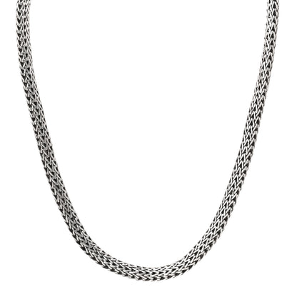 John Hardy Sterling Silver 18K Yellow Gold 6mm Classic Chain Necklace 1 of 4