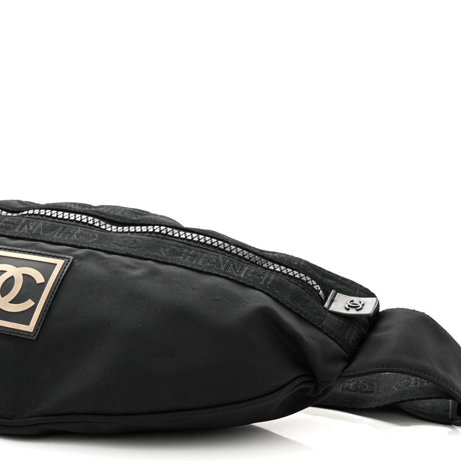 Chanel Nylon Sport Waist Bag Black 10 of 10