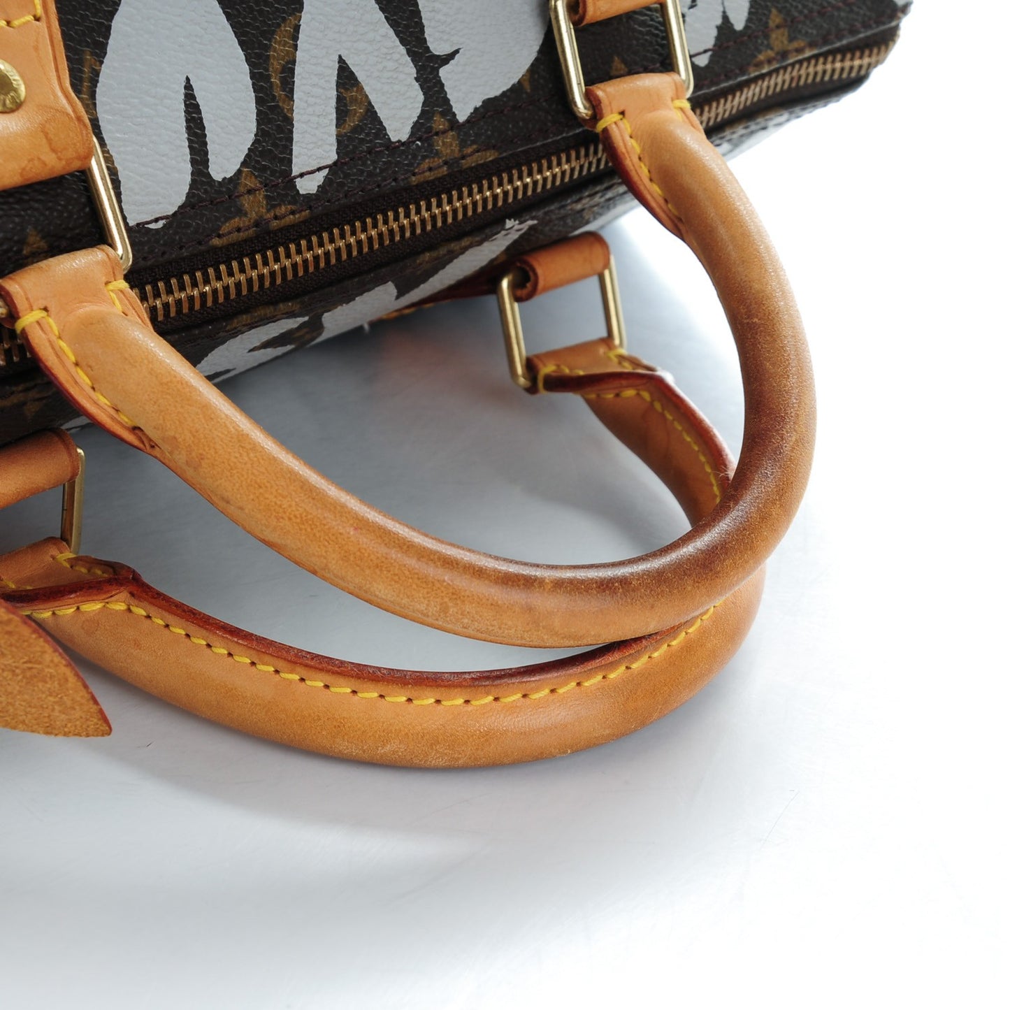 Monogram Graffiti Speedy 30 Silver