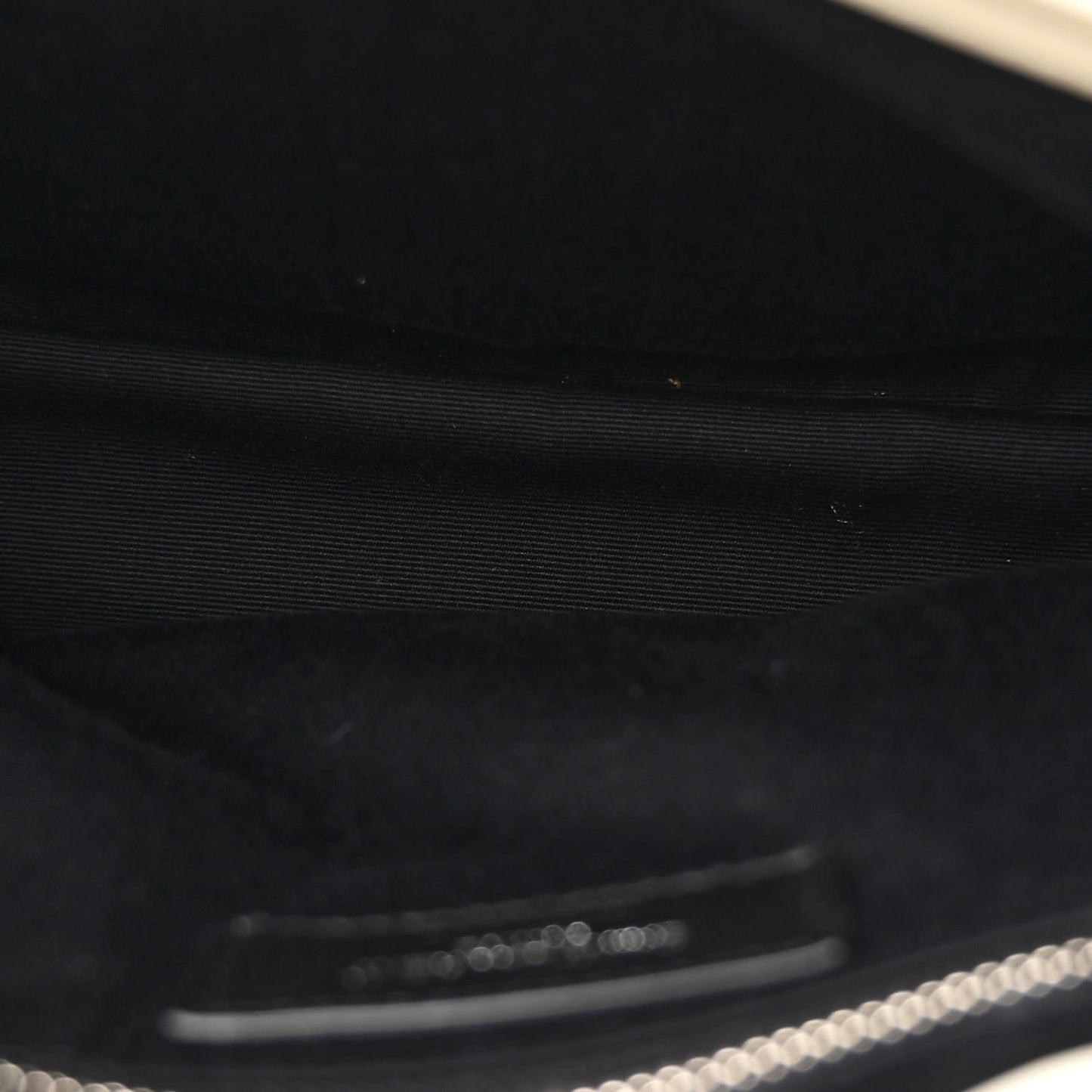 Calfskin Y Quilted Monogram Medium Loulou Chain Satchel Crema Soft