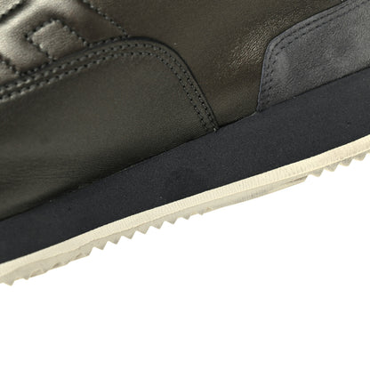 Hermes Metallic Nappa Womens Trail Sneakers 36 Black 11 of 13