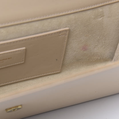 Saint Laurent Smooth Calfskin Cassandre Clutch Nude Powder 9 of 12