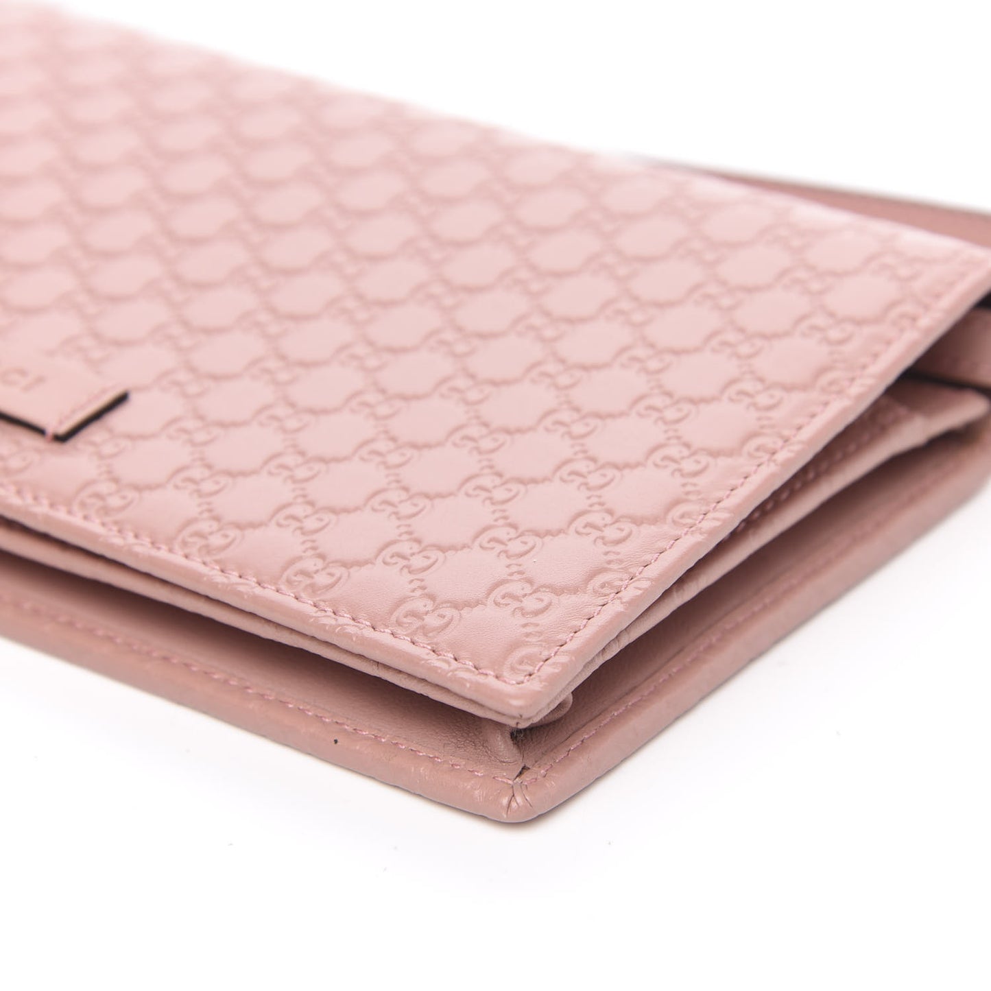 Microguccissima Crossbody Wallet Soft Pink