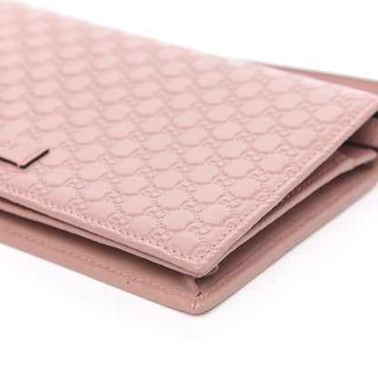 Gucci Microguccissima Crossbody Wallet Soft Pink 8 of 11