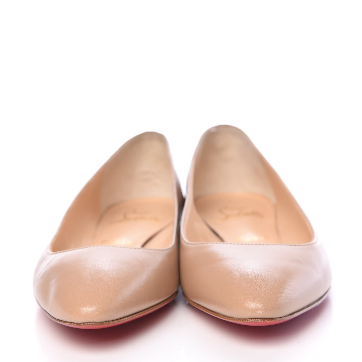 Nappa Eloise Flats 38 Nude