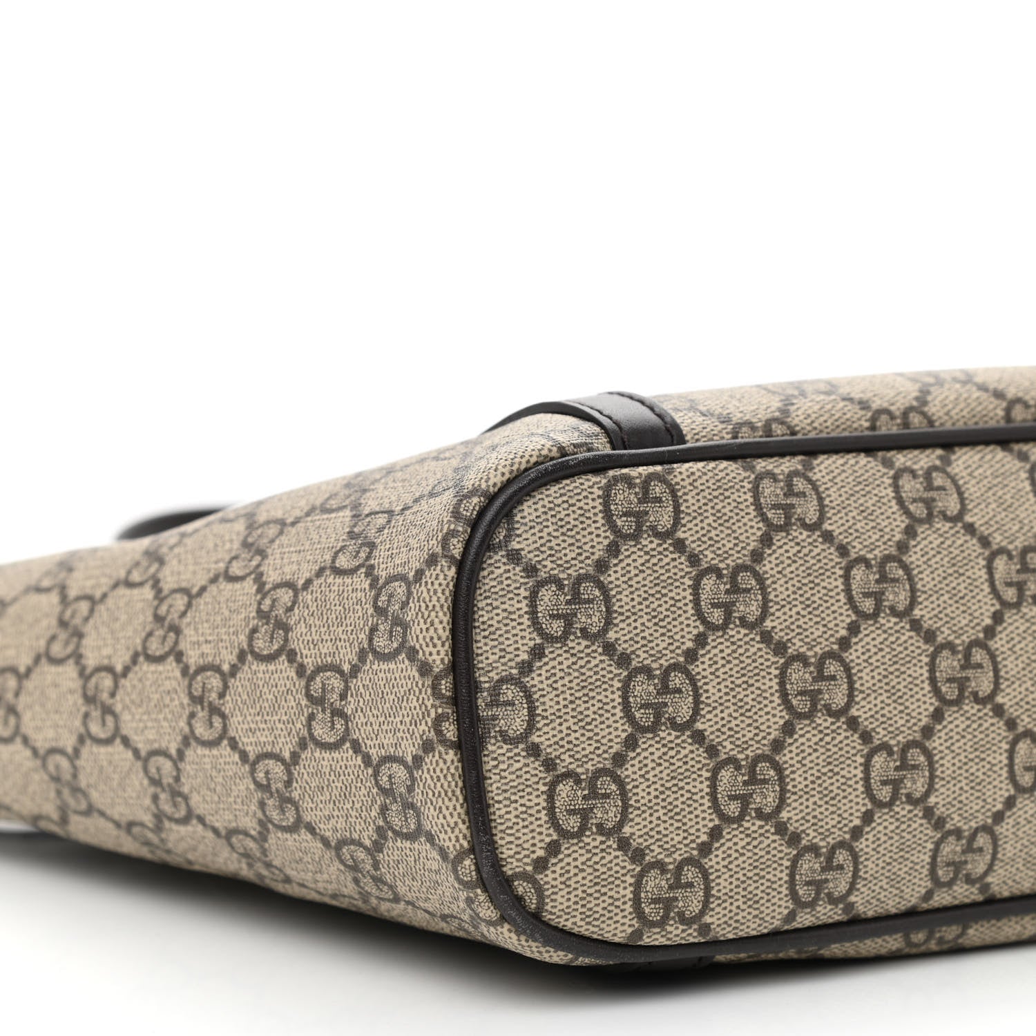 Gucci GG Supreme Monogram Medium Joy Tote Dark Brown 9 of 12