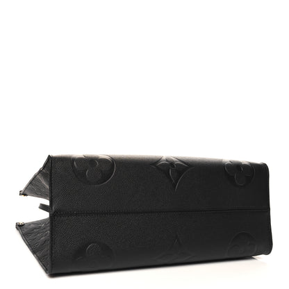 Louis Vuitton Empreinte Monogram Giant Onthego GM Black 4 of 9