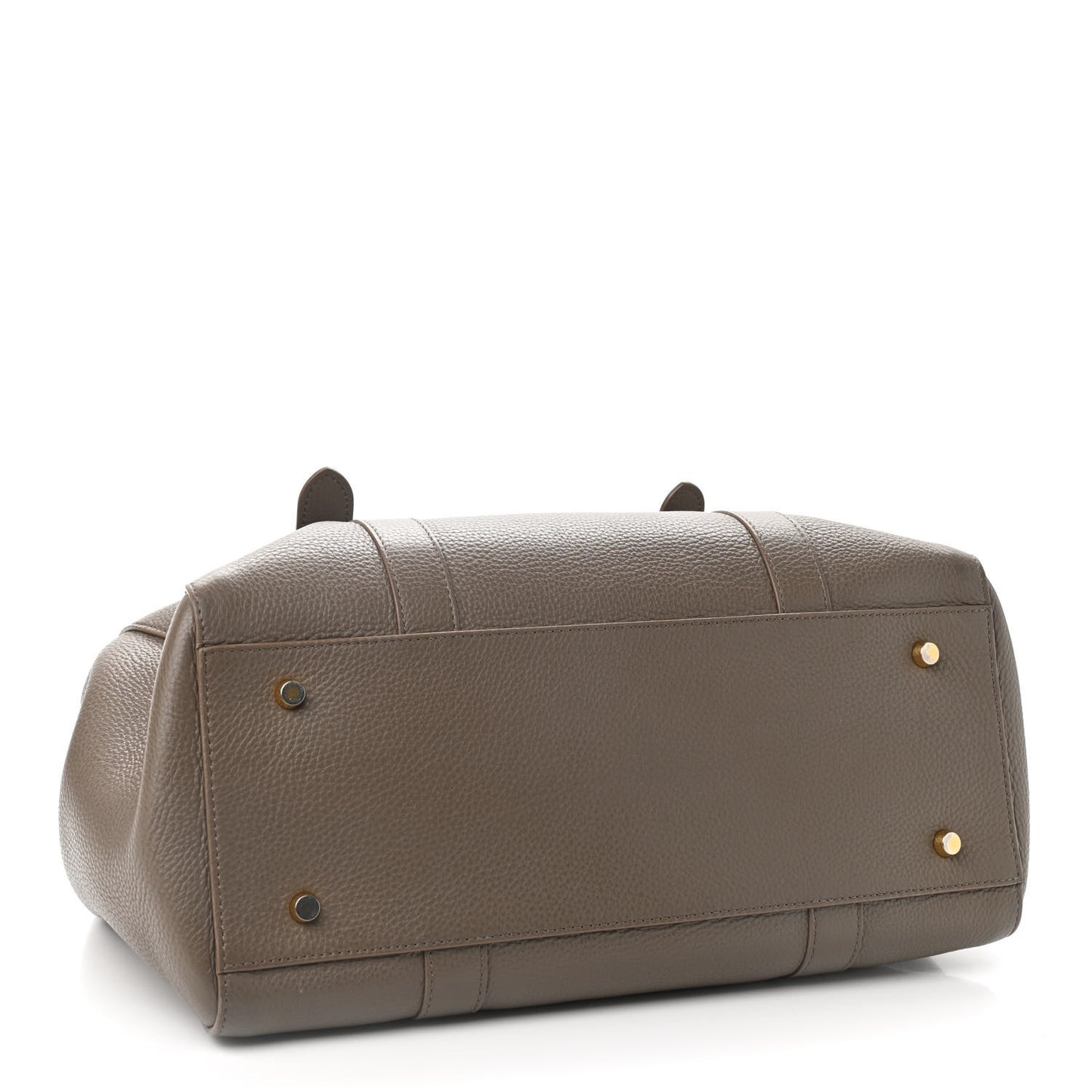 Classic Grain Calfskin Bayswater Double Zip Tote Clay