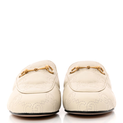 Gucci Nappa GG Matelasse Charlotte Slippers 40 Milk White 2 of 8