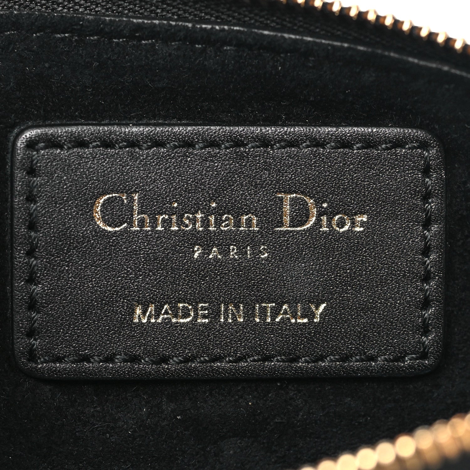 Christian Dior Calfskin Macrocannage Medium Toujours Black 7 of 11