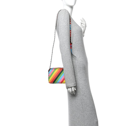 Valentino Garavani Vitello 1973 Rockstud Camera Crossbody Bag Multicolor 3 of 21