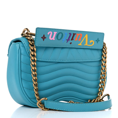 Louis Vuitton Calfskin New Wave Chain PM Malibu Green 3 of 17