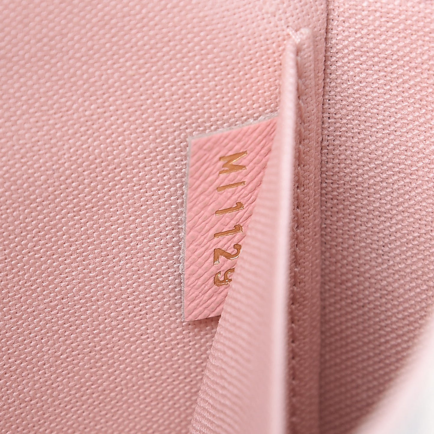 Damier Azur Calfskin Pochette Felicie Eau de Rose