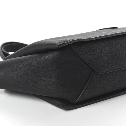 Celine Baby Grained Calfskin Small Tri-Fold Bag Black 6 of 9